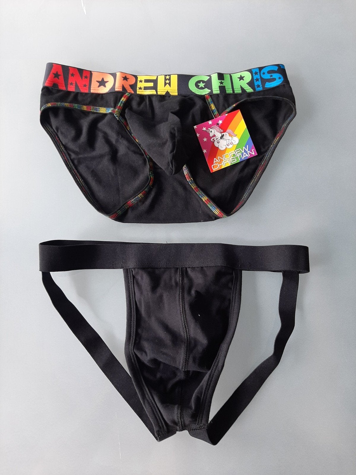 2 sexy slips voor 1  prijs, Vêtements | Hommes, Sous-vêtements, Enlèvement ou Envoi, Noir, Andrew Christian, Slip