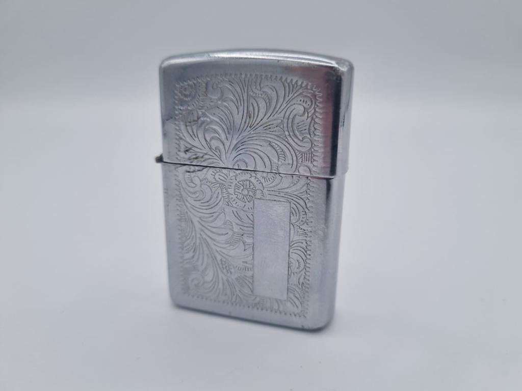 Zippo Chrome Venetian 1991, Collections, Envoi, Utilisé, Briquet