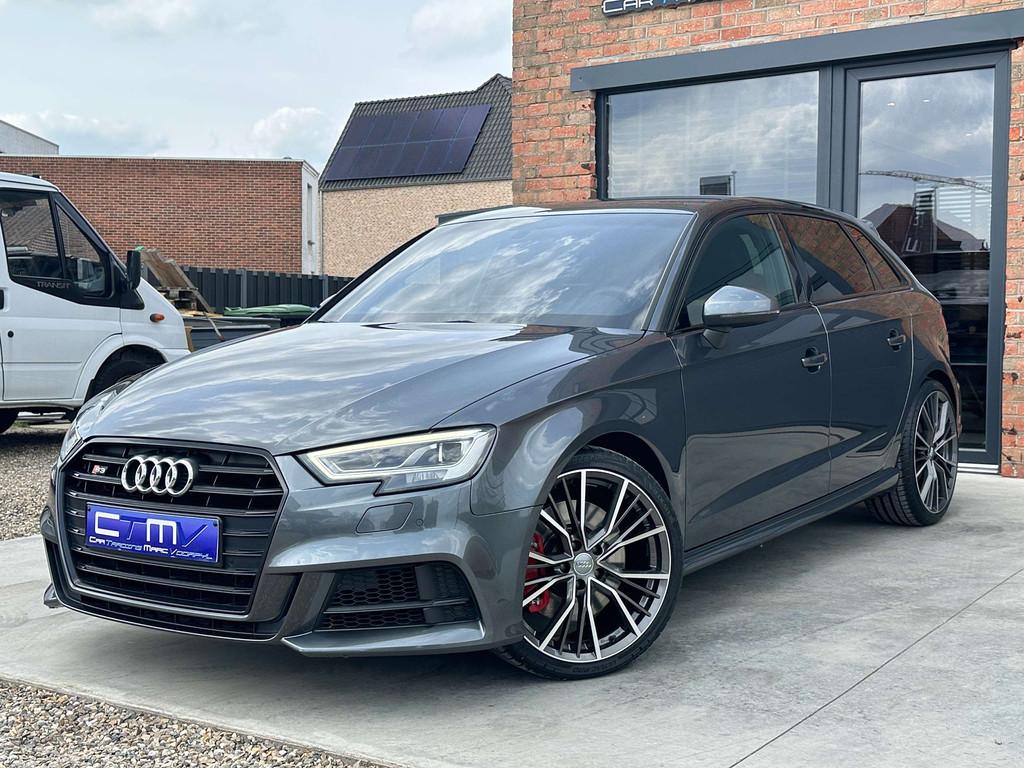 Audi S3 Sportback 2.0 TFSI Quattro S-Tronic! 19" New Alu's, Autos, Euro 6, Entreprise, Carnet d'entretien, Noir