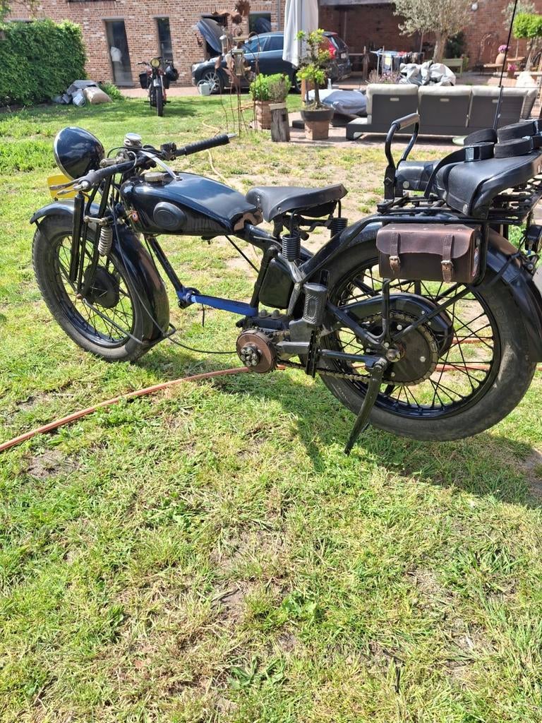 Rollend frame Terrot HST, Motoren, Ophalen