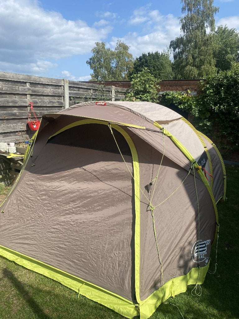 Quechua 2 seconds XXL 3 man pop up tent, Ophalen, Zo goed als nieuw, Tot en met 3