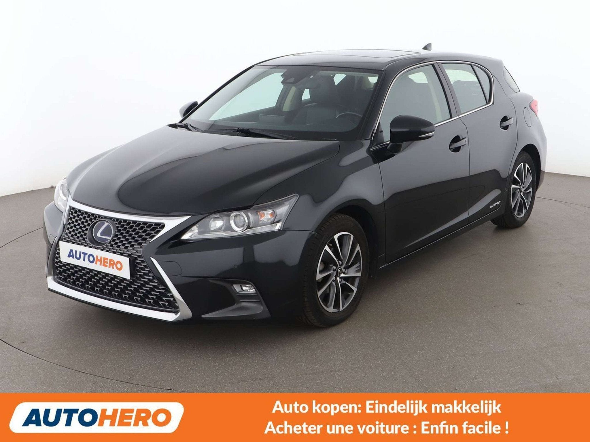 Lexus CT 200h CT 200h Executive Line (bj 2020, automaat), Auto's, Gebruikt, 136 pk, Adaptive Cruise Control, Zwart