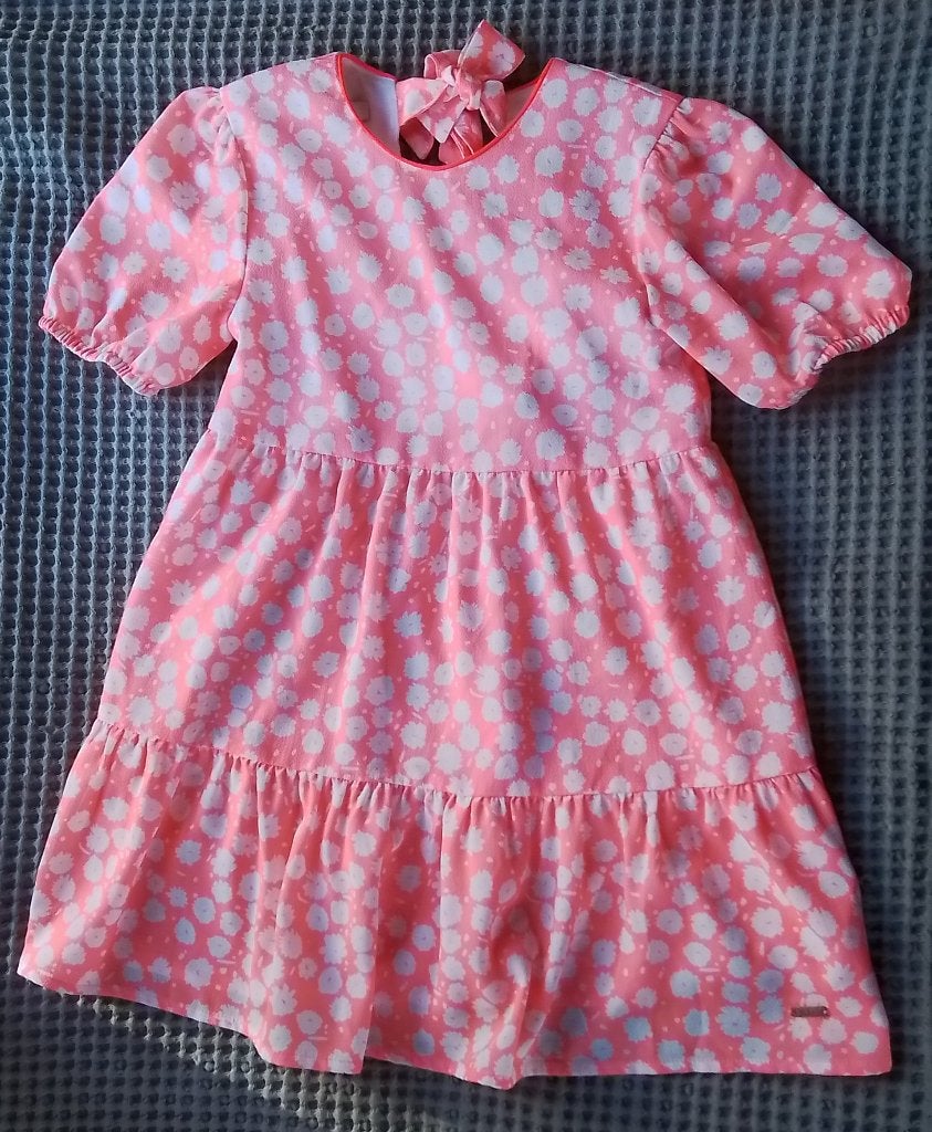 Kleedje Blue Bay 128 / 8 jaar, Enfants & Bébés, Vêtements enfant | Taille 128, Robe ou Jupe, Enlèvement ou Envoi, Utilisé, Blue Bay