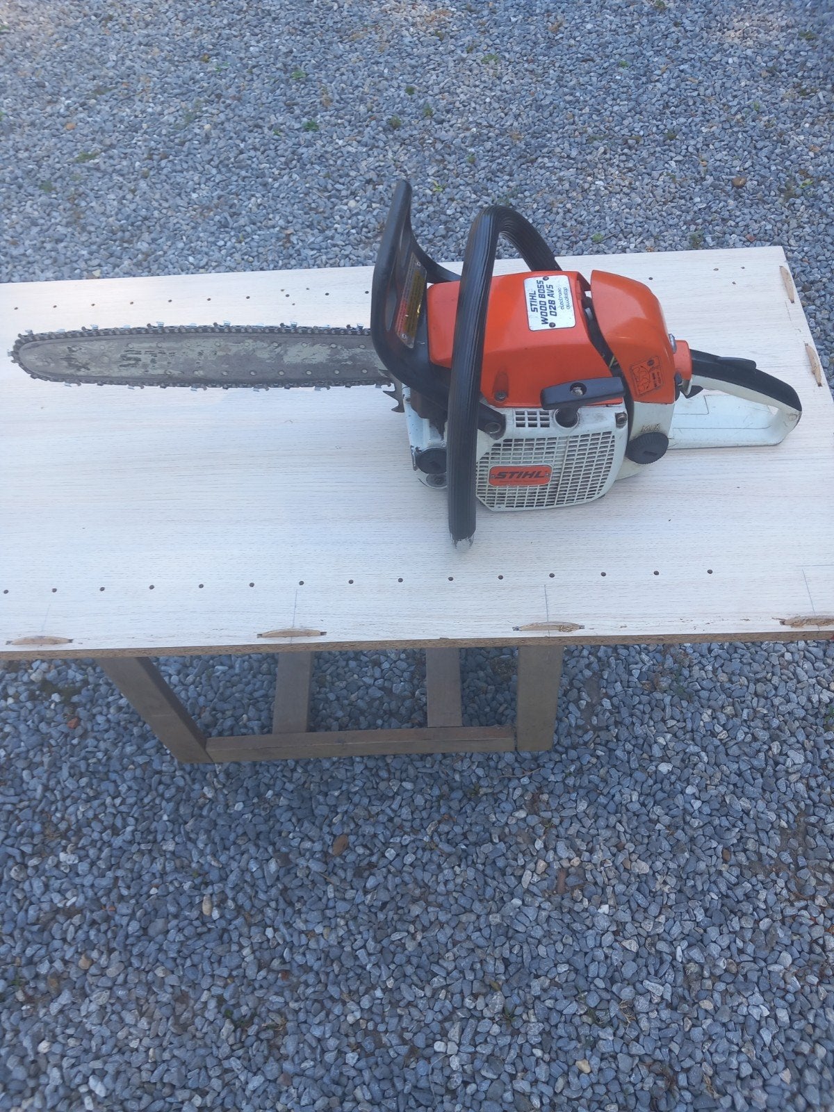 stilh wood boss 028avs, Doe-het-zelf en Bouw, Gereedschap | Zaagmachines, Ophalen