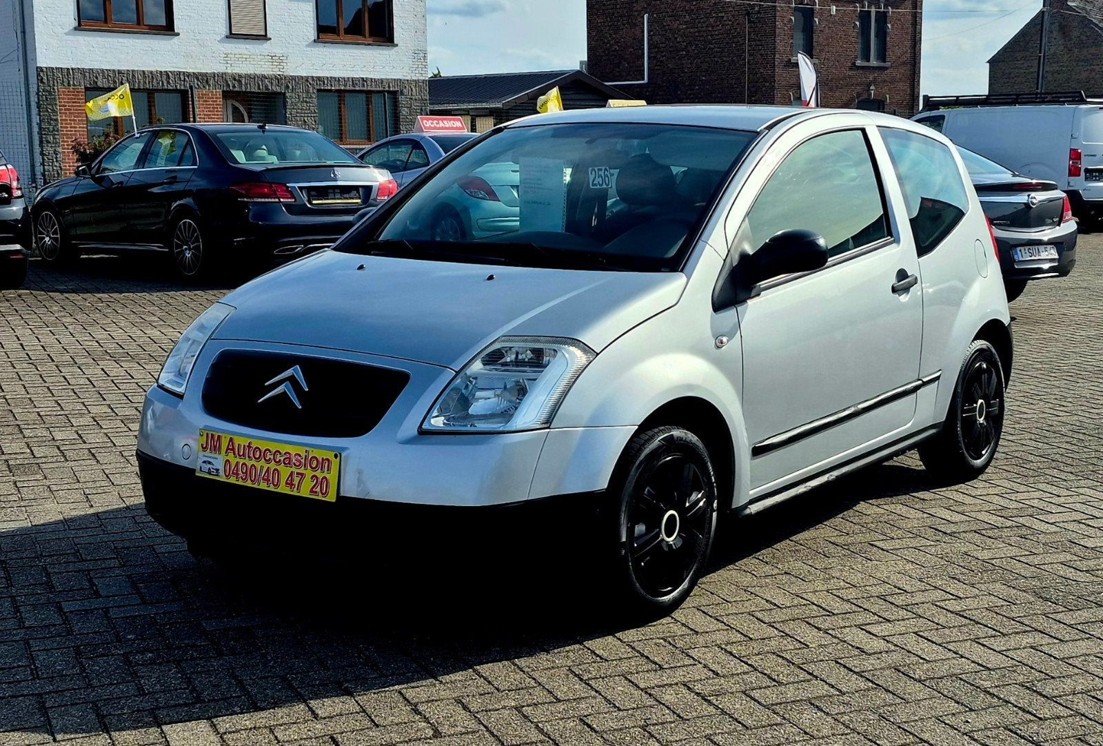 Citroën c2 1.1 essence ️, Auto's, Citroën, Voorwielaandrijving, 4 zetels, Stof, Zwart