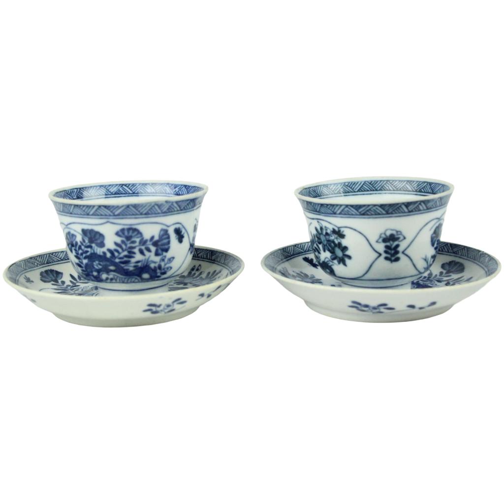 Set Chinees porselein kop en schotel ca. 1760–1820, Ophalen of Verzenden