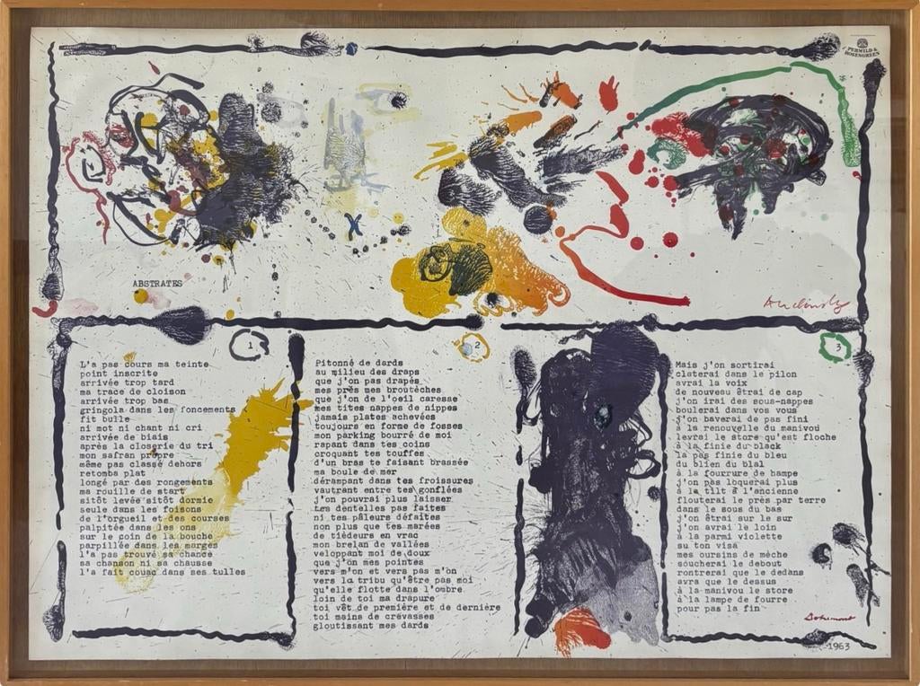 Alechinsky en Dotremont, Antiek en Kunst, Ophalen