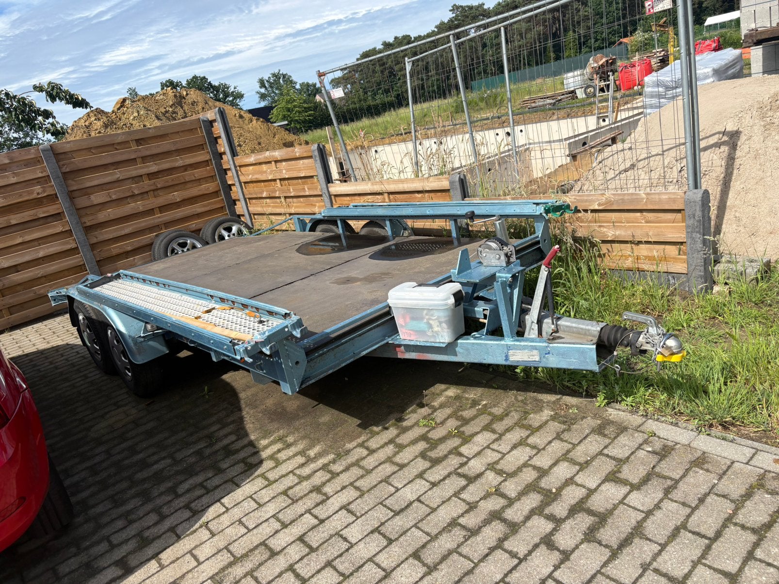 Auto remork 2500 kg, Enlèvement, Comme neuf