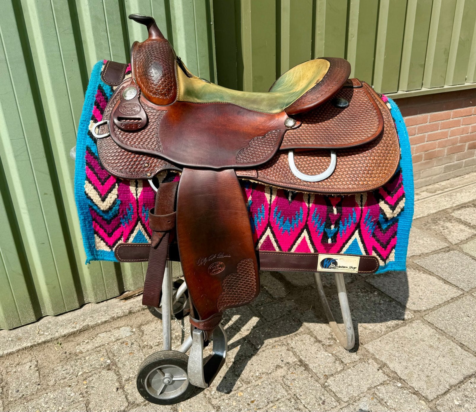 Westernzadel Billy Cook, Ophalen, Gebruikt, Overige merken, M (17 inch)