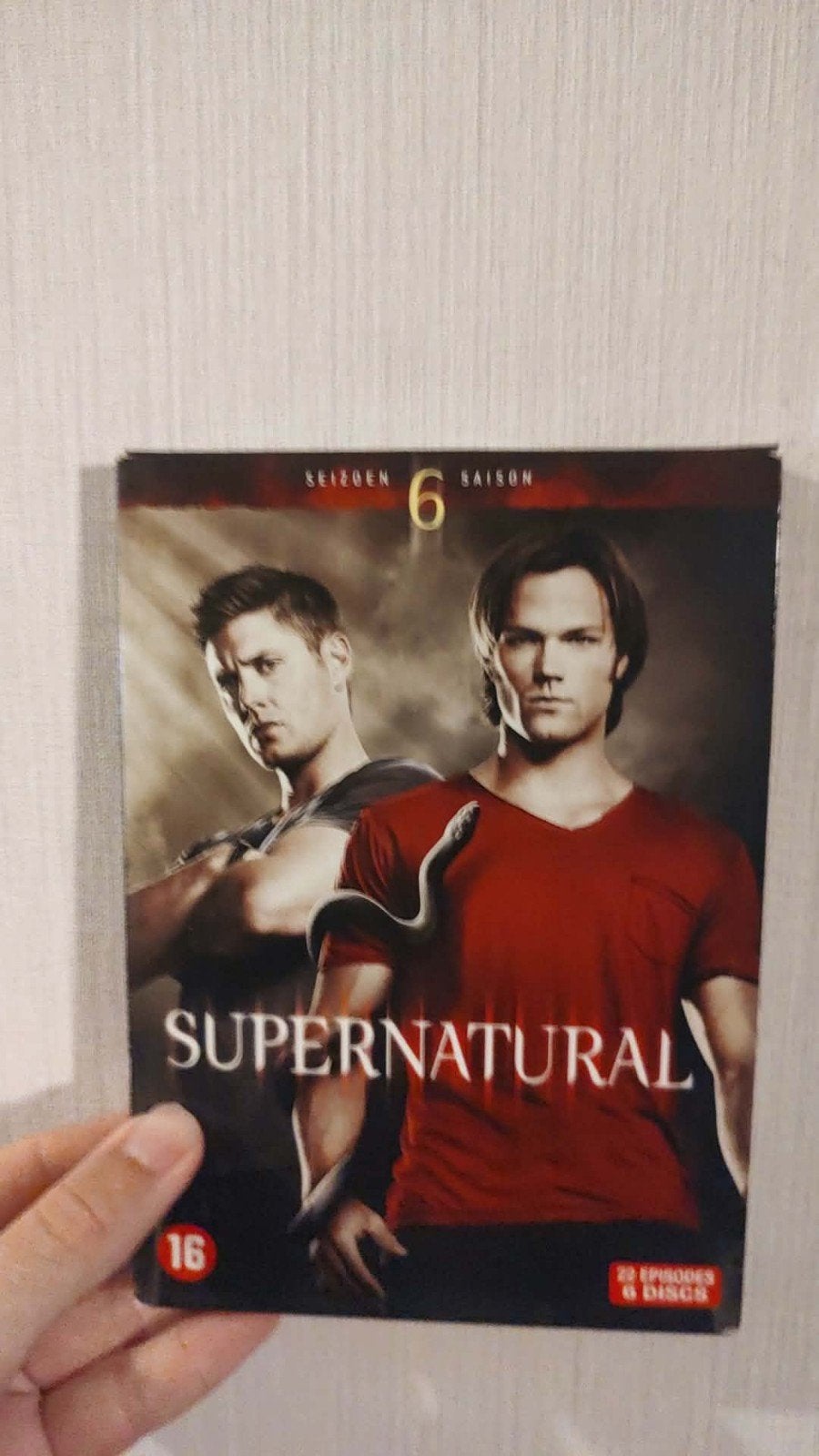 Supernatural seizoen 6 compleet op 6 dvd's., Cd's en Dvd's, Horror, Nederlands, Ophalen of Verzenden, Seizoen 6