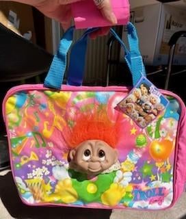1992 The Troll Family schooltasje, Kinderen en Baby's, Kinderkleding | Overige, Nieuw, Jongen of Meisje, Ophalen of Verzenden