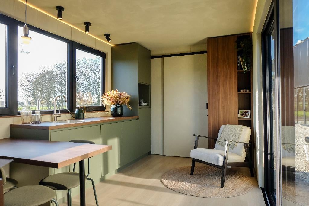 Tiny House Zorgwoning 8m x 3m, Caravans en Kamperen, Stacaravans, Tot en met 2