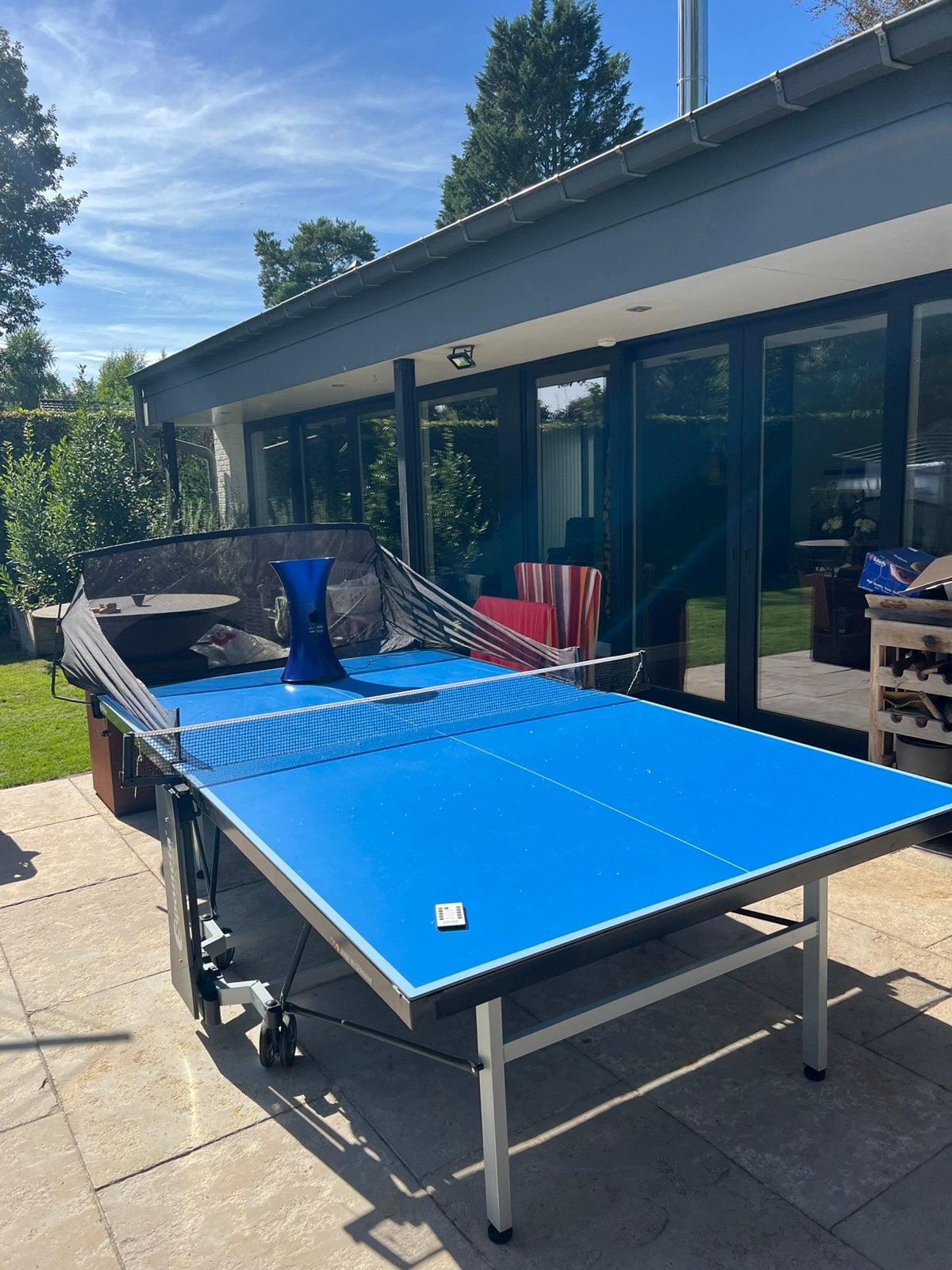 Tafel tennis robot, Ophalen, Zo goed als nieuw