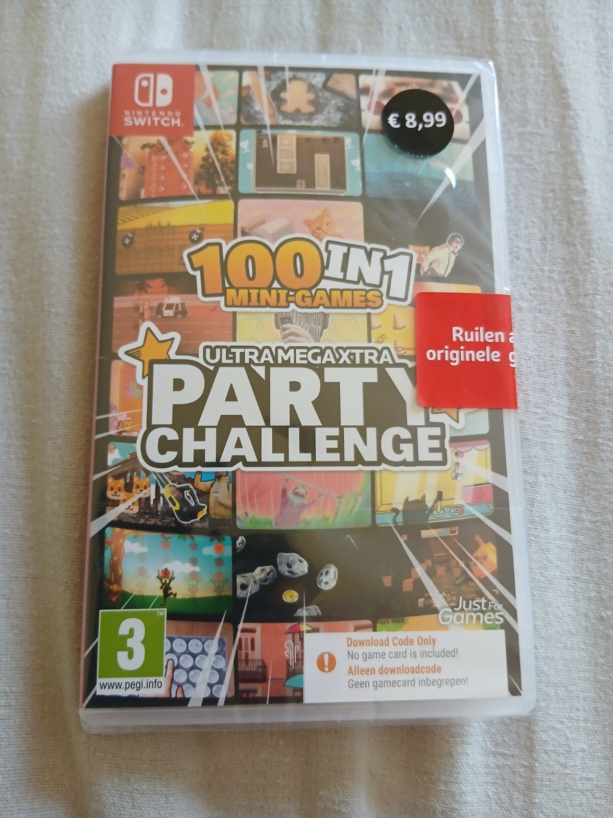 switch game 100 in 1 mini- games, Games en Spelcomputers, Ophalen of Verzenden, Nieuw