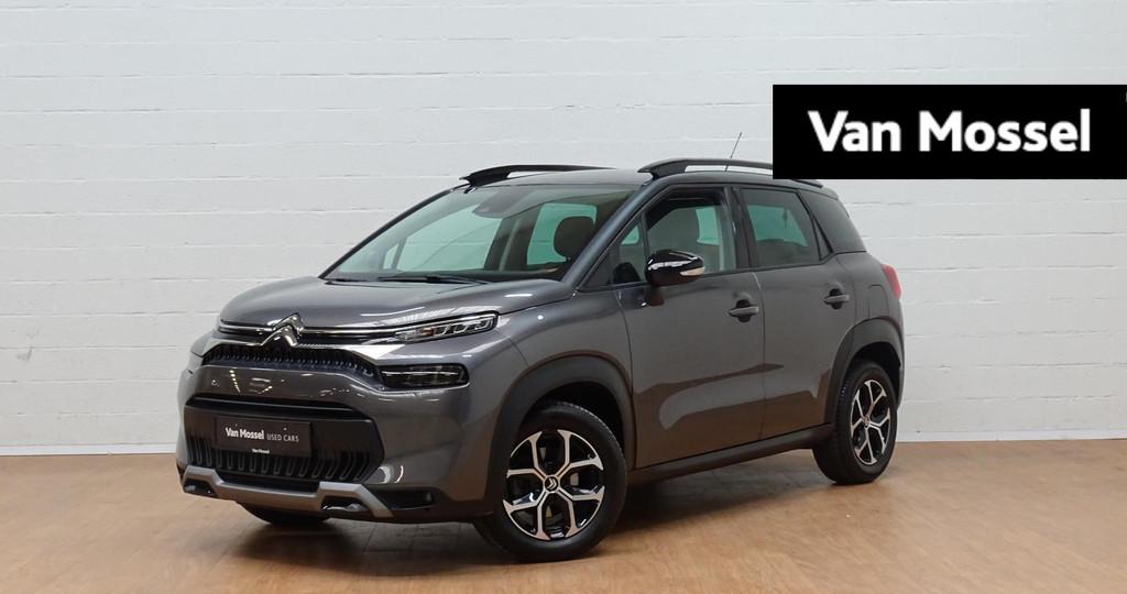 Citroen C3 Aircross 1.2T Shine automaat, Auto's, Zwart, 5 zetels, 5 deurs, 3 cilinders
