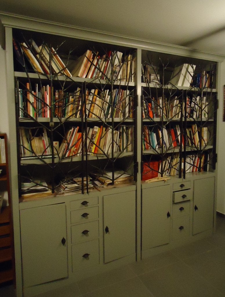 Superbe meuble bibliothèque EMERY, 200 cm ou plus, Avec tablette(s), Enlèvement, Utilisé