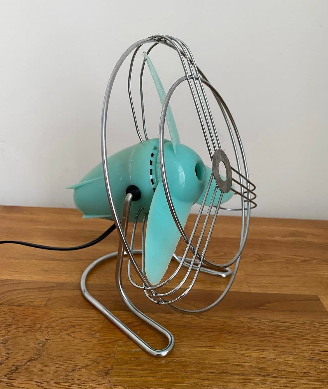 Ventilateur vintage BJM, space age, Italie, 1960, Electroménager, Ventilateurs, Enlèvement ou Envoi, Utilisé, Ventilateur de table
