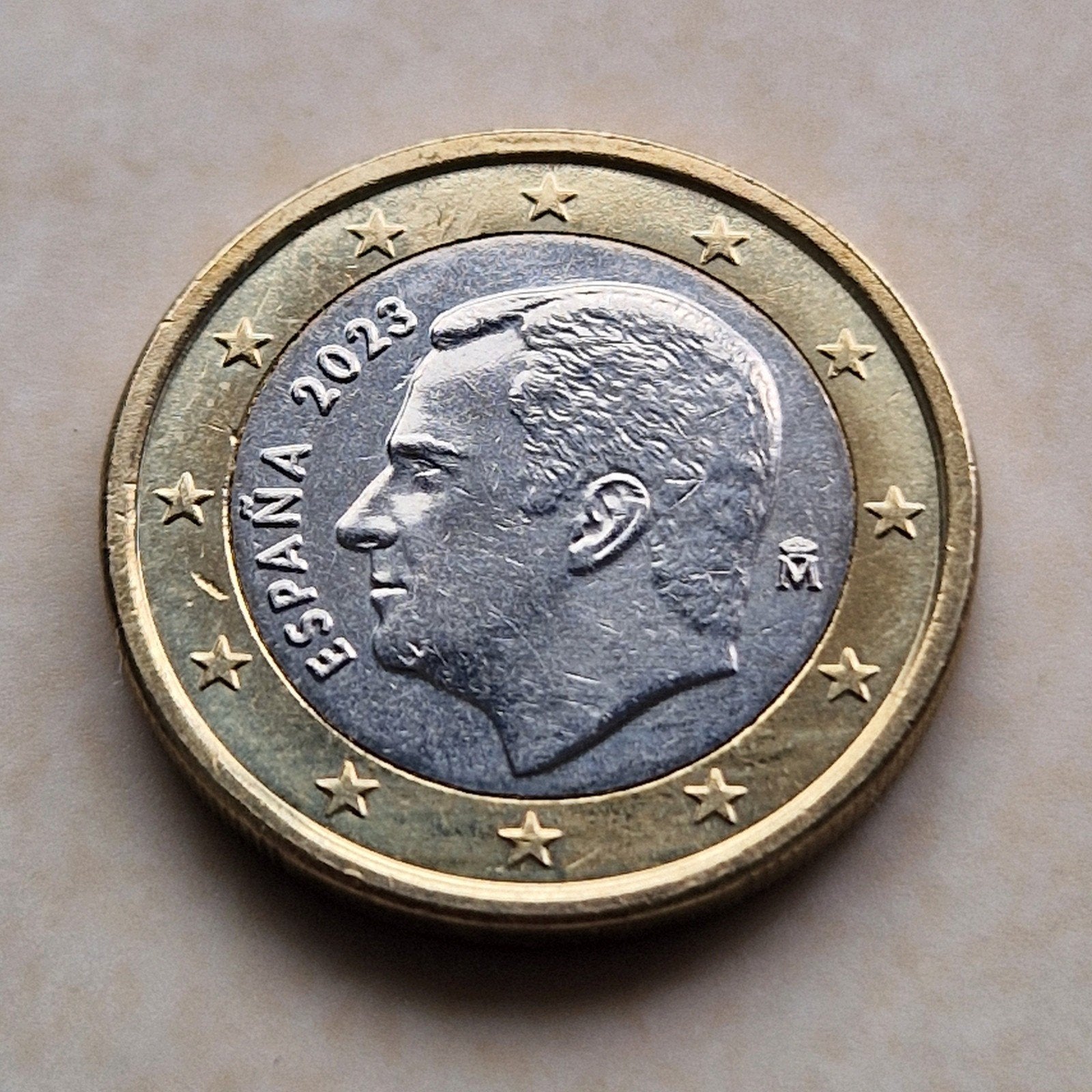 2023 Spain , 1 Euro Coin, Ophalen of Verzenden, 1 euro