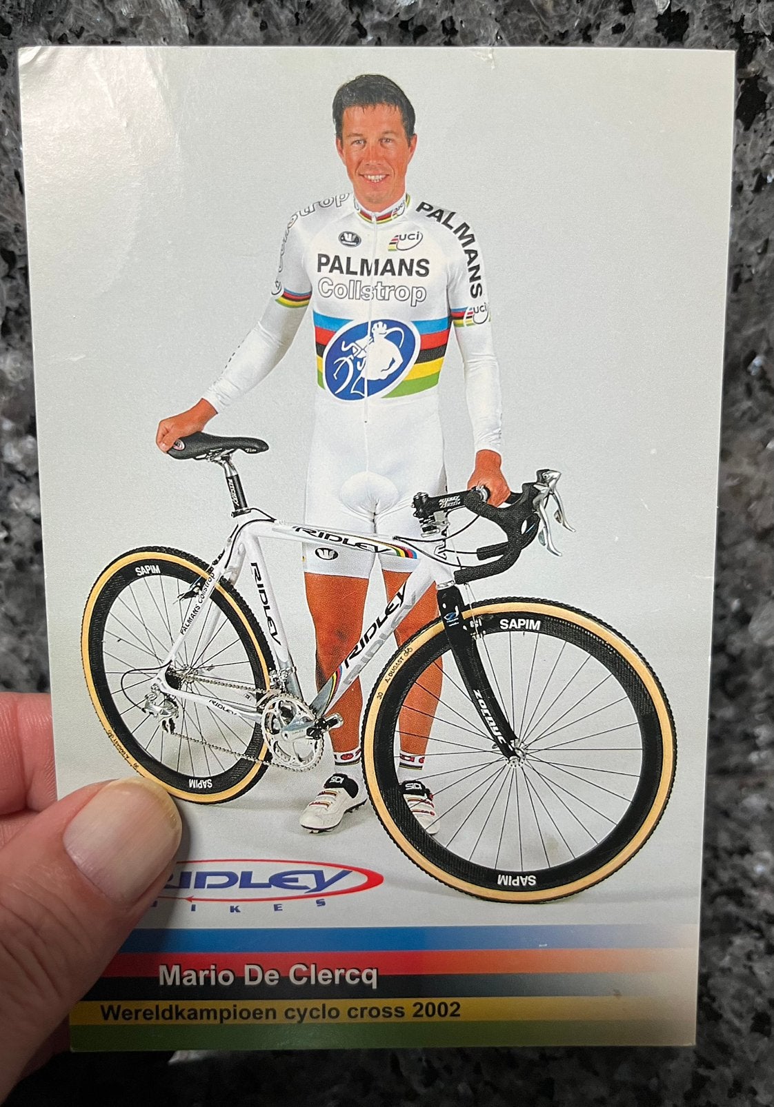 Wielrenner Mario De Clercq wereldkampioen, Verzamelen, Ophalen, Zo goed als nieuw