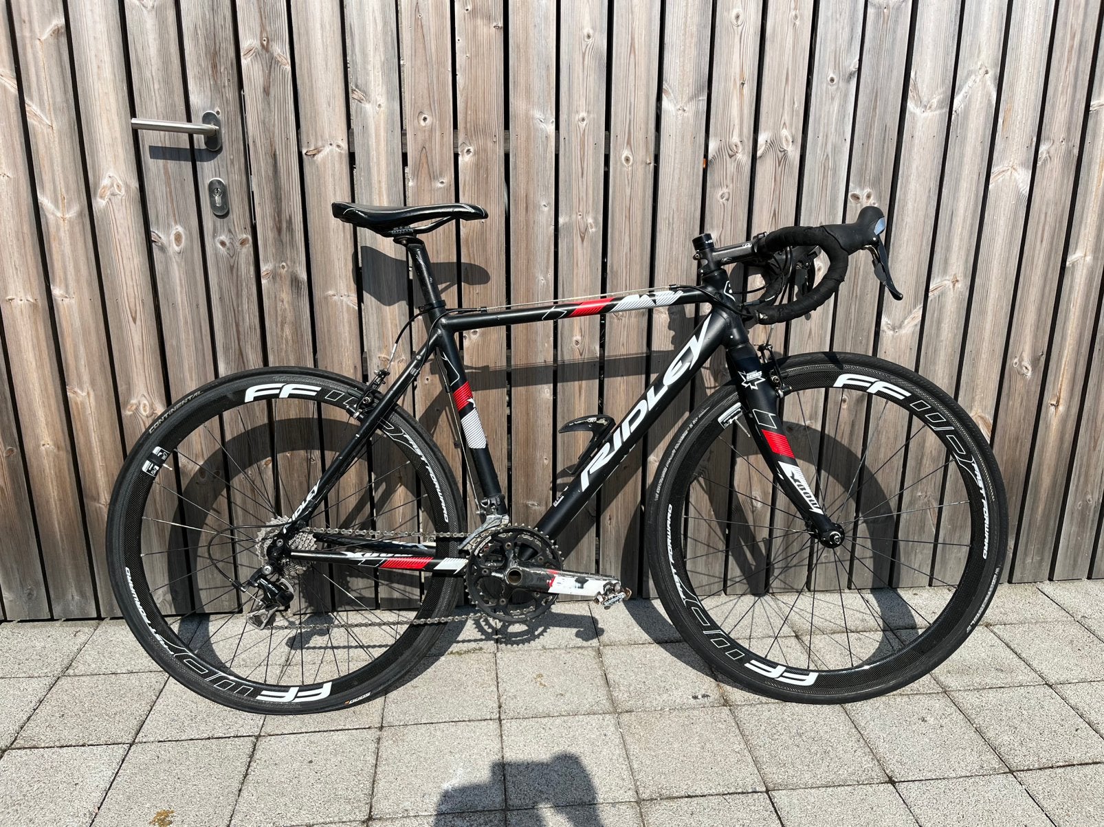 Ridley Carbon Racefiets, Vélos & Vélomoteurs, Autres marques, 10 à 15 vitesses, Frein sur jante, Enlèvement