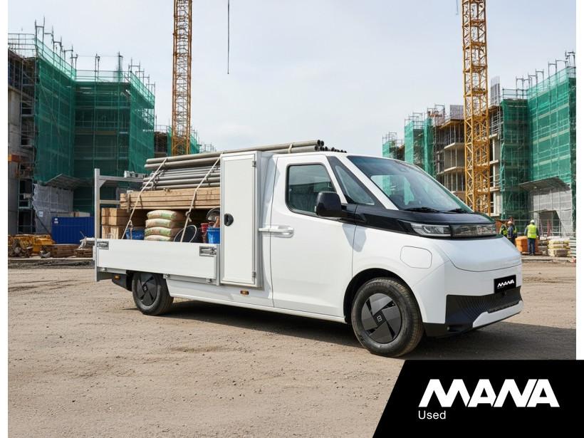 Farizon SV L2H1 83 kWh / 232 PK Open Laadbak ACTIEPRIJS, Wit, Leder, Nieuw, 2330 kg