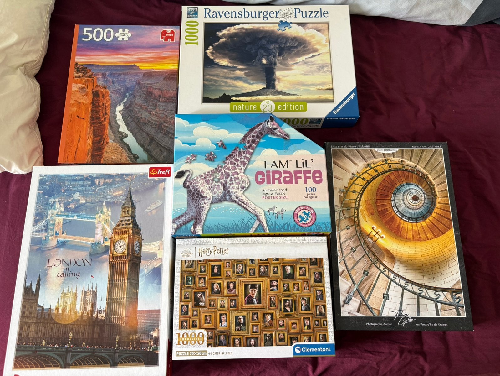 Lot de 6 puzzles, Enlèvement