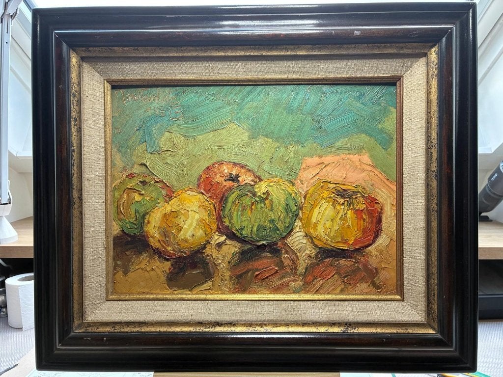 Schilderij, Peinture à l'huile, Peint à la main, Enlèvement, Nature morte