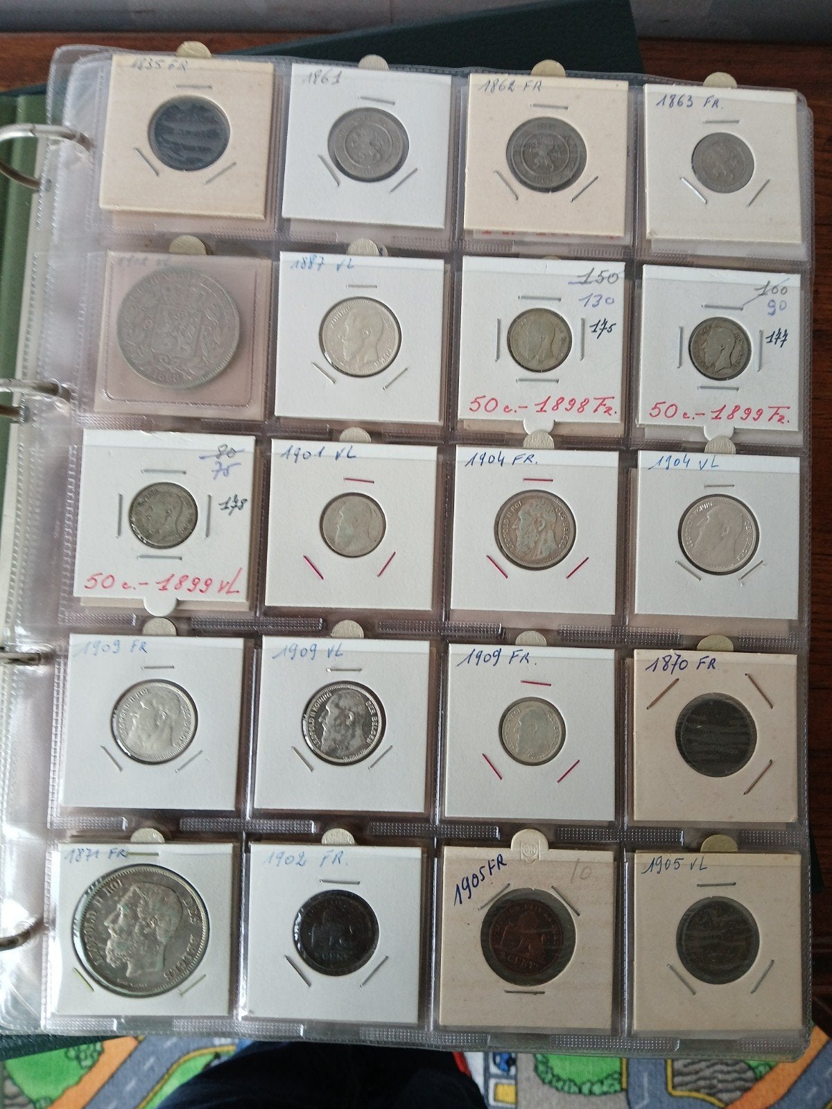 Munten en postzegels, Enlèvement, Monnaie