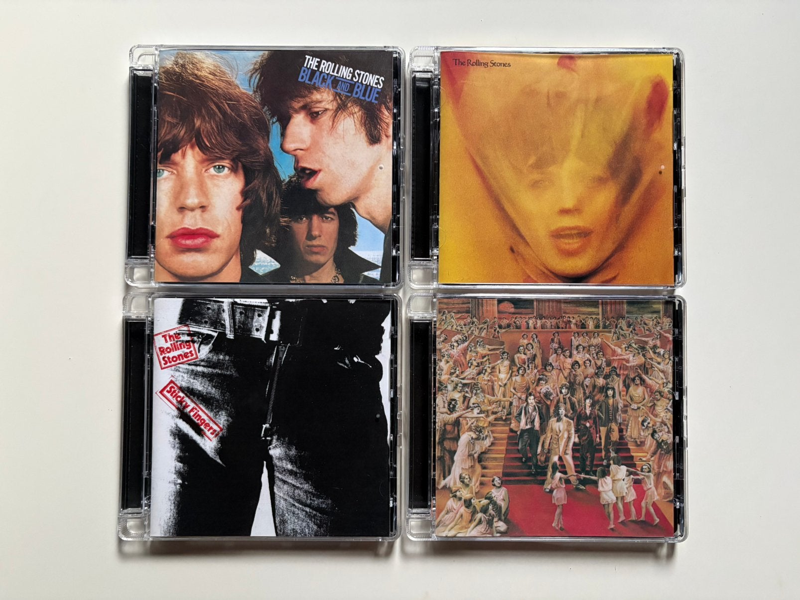 THE ROLLING STONES LOT VAN 4 ALBUMS, Cd's en Dvd's, Ophalen of Verzenden, Zo goed als nieuw