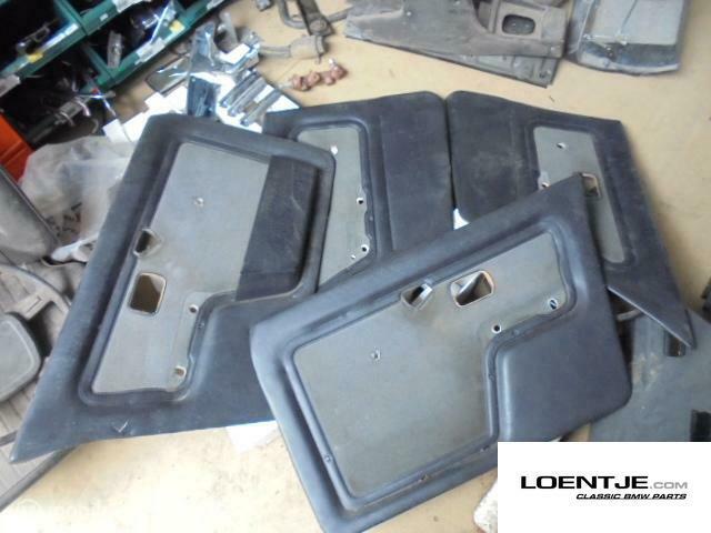 Deurpaneel duerpanelen e30 zwart 325i 320i 318i 316, Auto-onderdelen, Gebruikt, Ophalen of Verzenden, BMW, BMW