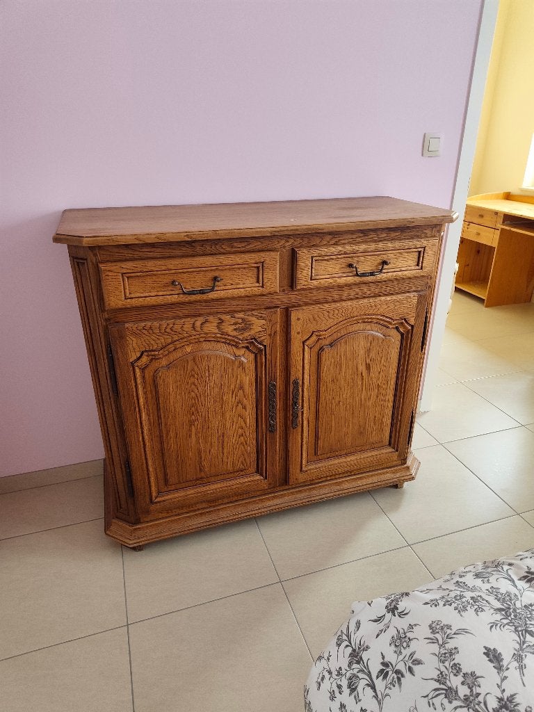 Commode  ébénisterie en chêne, Enlèvement, Chêne