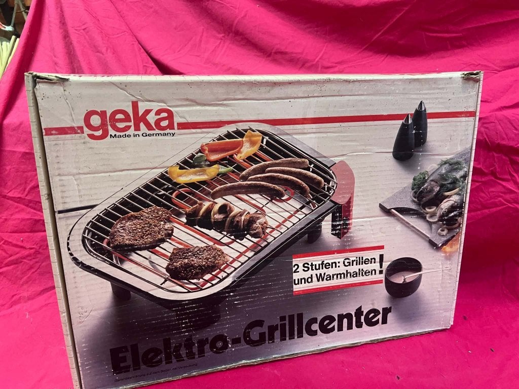 Electrische gril Gerka, Ophalen of Verzenden, Zo goed als nieuw, Gerka