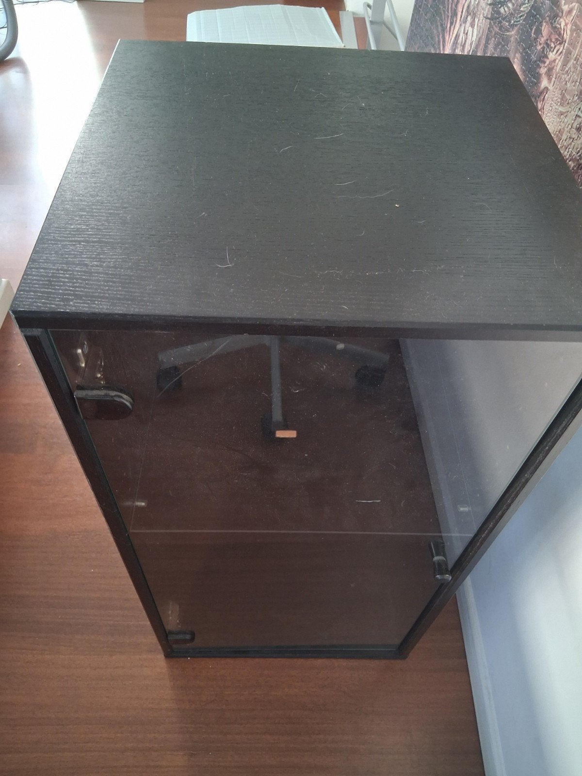 Zwart ikea kastje, Ophalen, Gebruikt