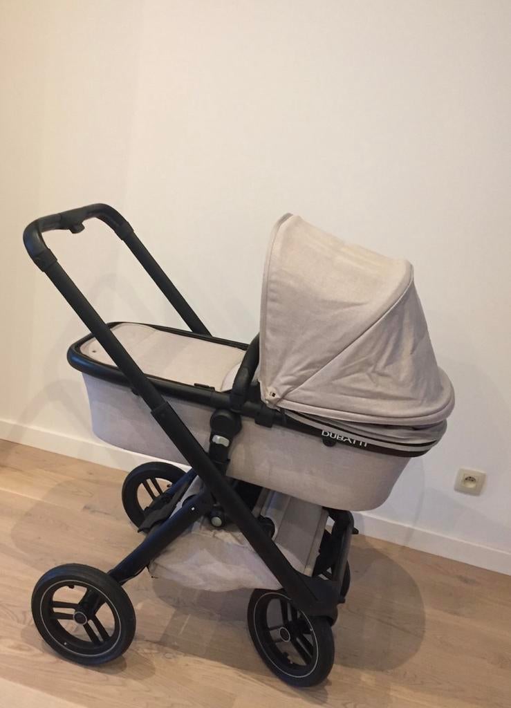 Kinderwagen Dubatti + GRATIS verzorgingstas, Ophalen, Combiwagen, Verstelbare duwstang