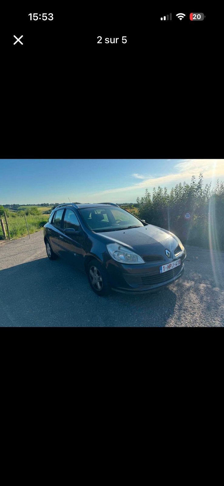 Renault clio 1.5 dci demarre et roule parfaitement, Autos, Achat, Particulier