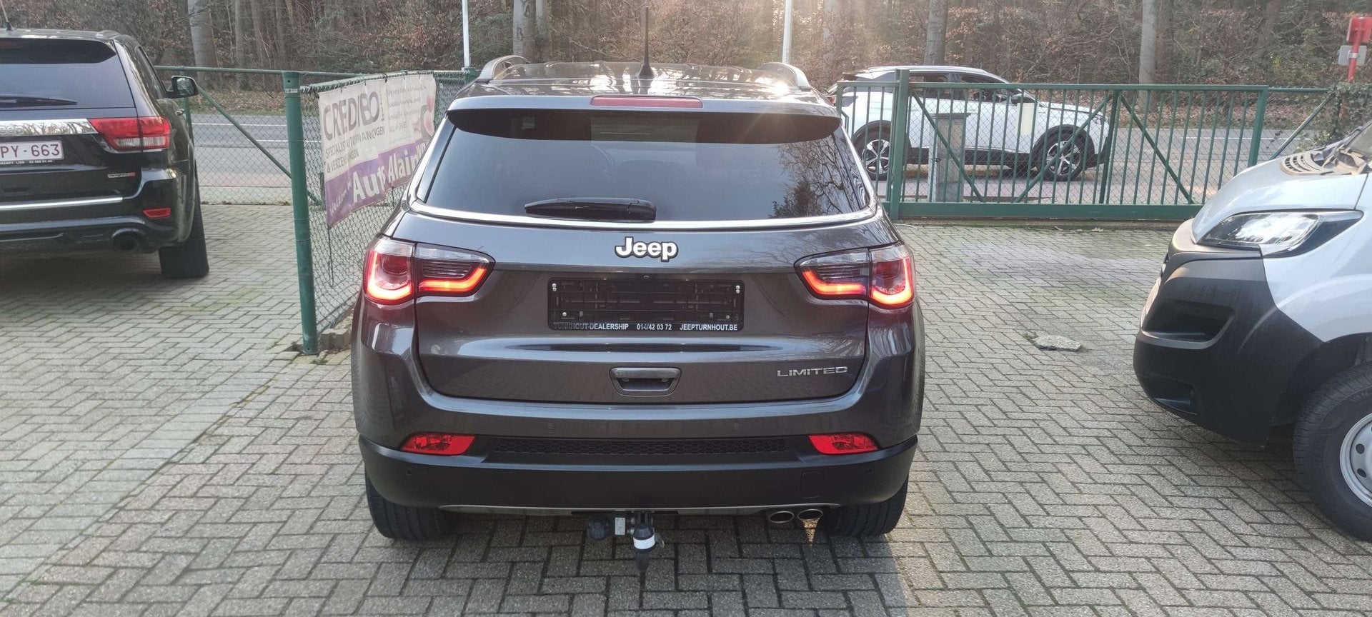 Jeep Compass Compass 1.3 Turbo 4x2 Limited ! 55000 KM/ NIEUW, Auto's, Dealer onderhouden, Compass, 5 deurs, 2040 kg
