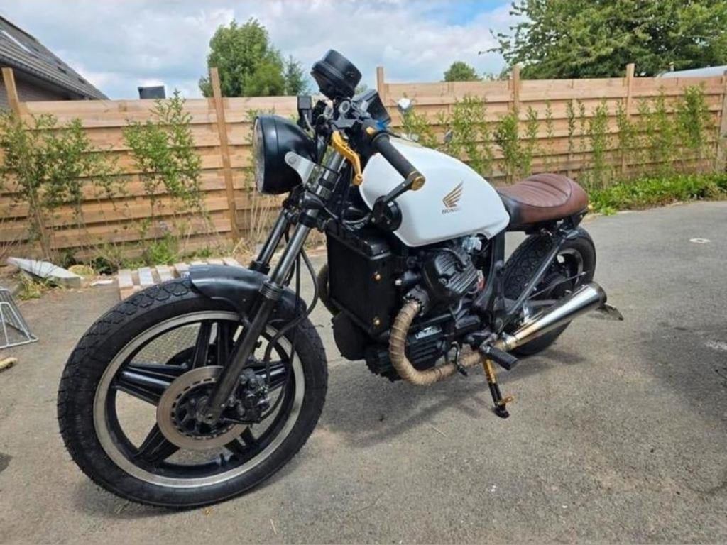 Honda GL500 Caferacer, Cardan-aandrijving, Motorrijbewijs A, Gebruikt, Particulier