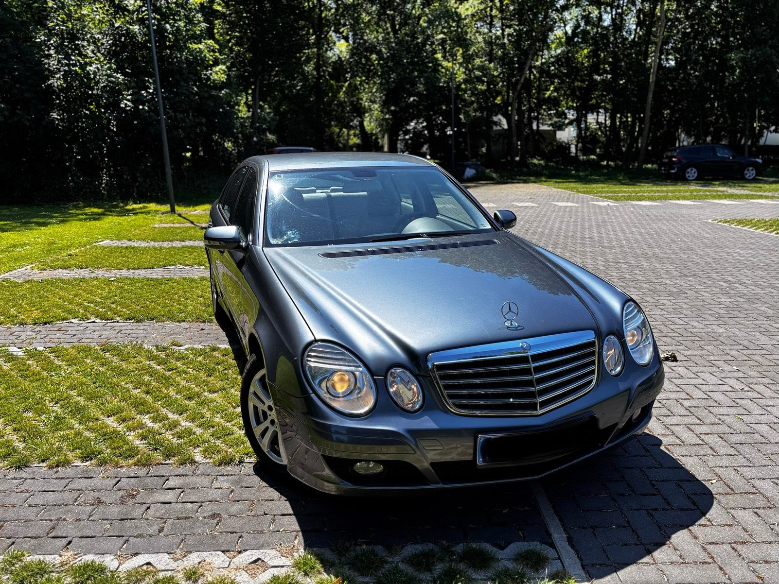 COMPRESSEUR MB E211 E200 ~ EURO 4 ~ 1,8 ~ essence ~ 147 dkm, Autos, Mercedes-Benz, Entreprise, Classe E, ABS, Airbags, Air conditionné