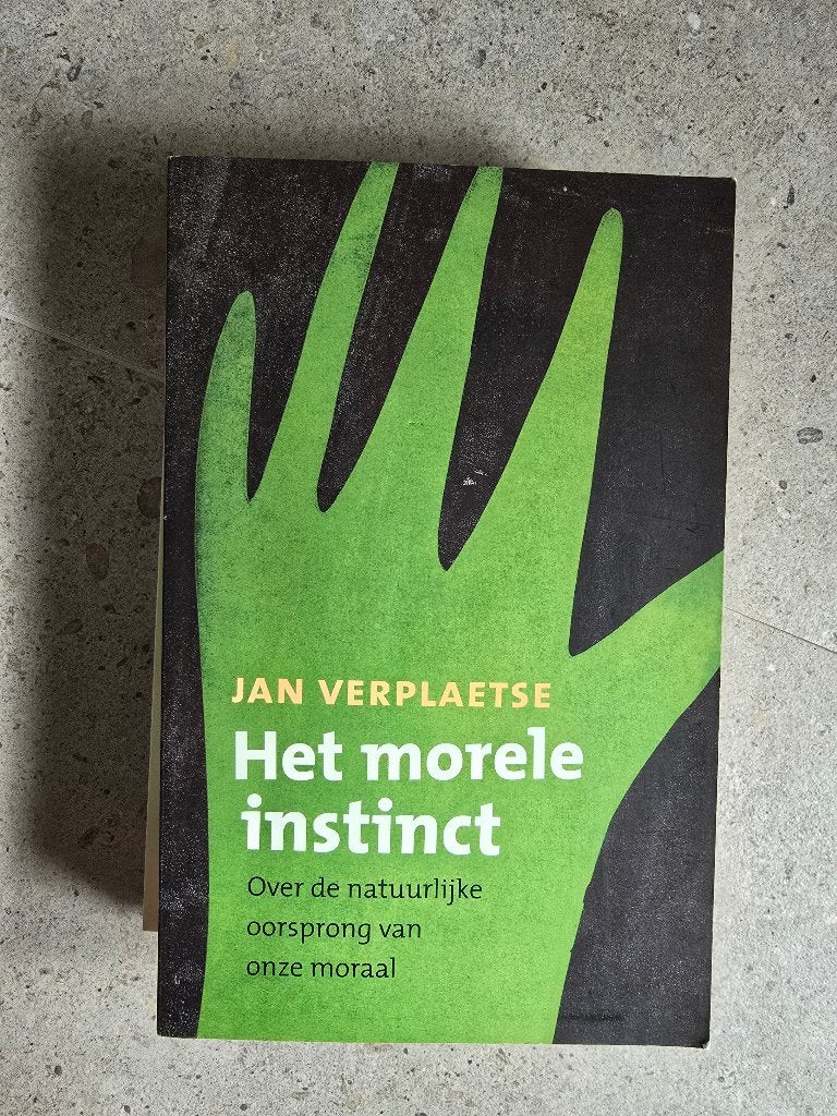 Boek 'Het morele instinct', Boeken, Ophalen, Zo goed als nieuw