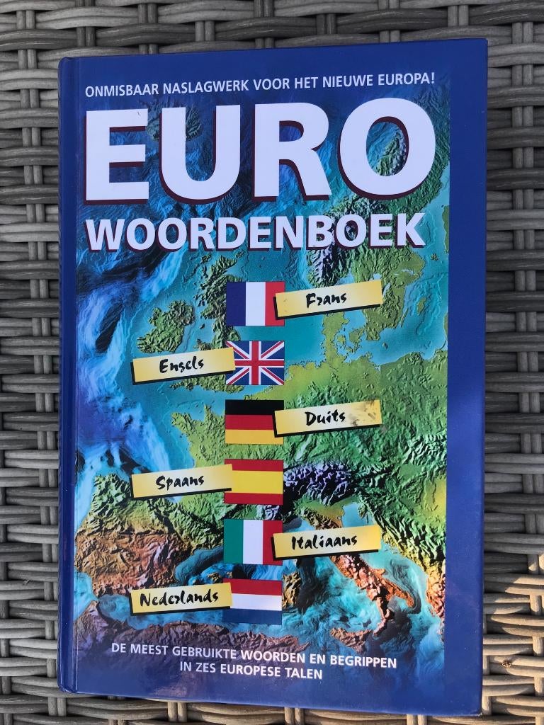 BOEK - EURO WOORDENBOEK (6 talen), Boeken, Ophalen of Verzenden, Zo goed als nieuw, Henri & Monique GOURSEAU, Overige talen