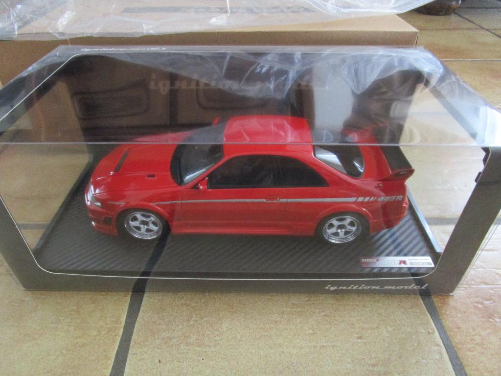 ignition model 1:18 nissan skyline r33 400r, Ophalen of Verzenden, Zo goed als nieuw, Auto, Overige merken