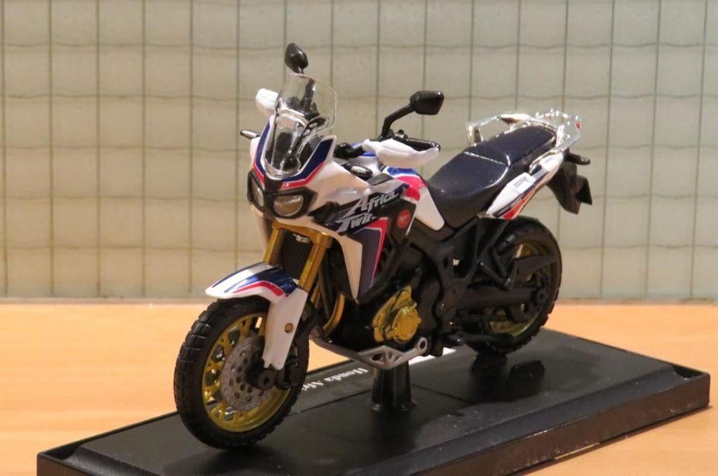 Honda CRF1000 Africa twin 1:18 Maisto, Ophalen of Verzenden, Nieuw, Motor, Welly