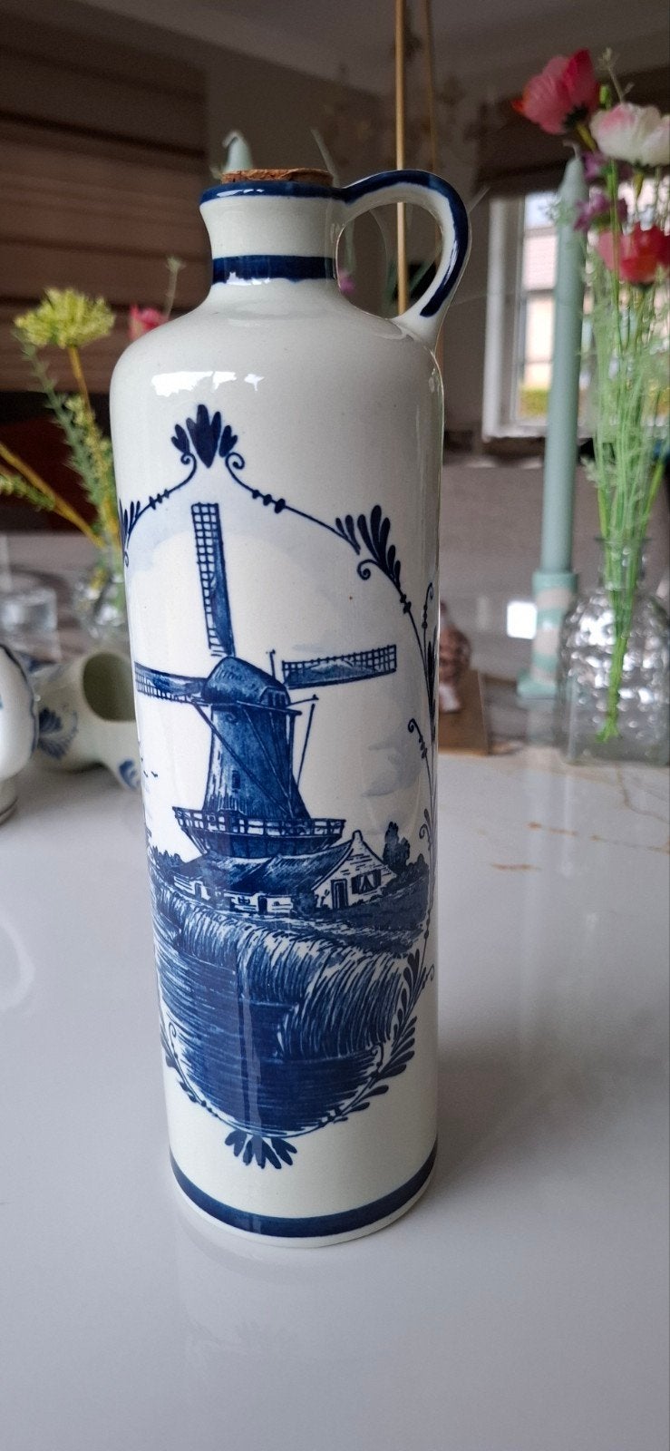 genever fles delfts blauw, Enlèvement