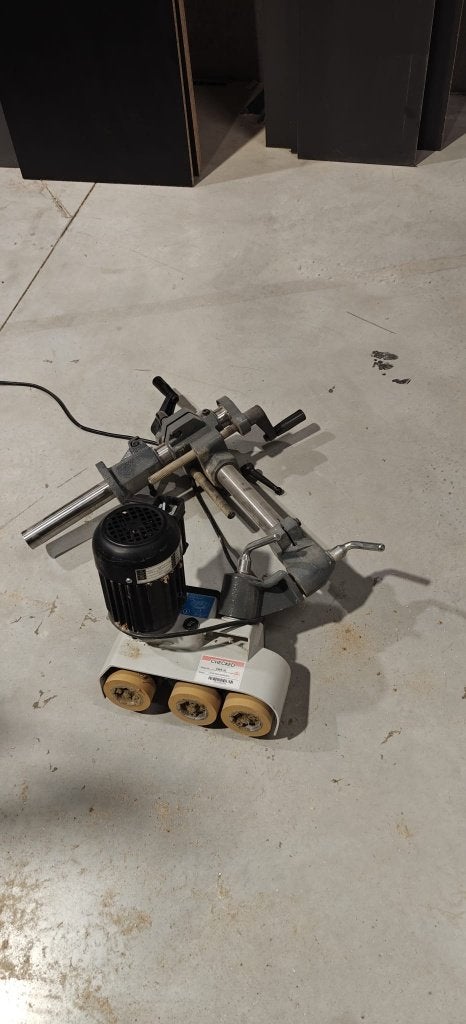 Doorvoerapparaat VSA-32 – 3 rollen – 400 V – ongebruikt, Ophalen