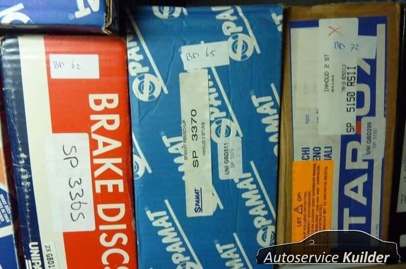 Remschijven+blokken Ford escort 1980-1990 Spamat / Delphi, Neuf, -, Ford, -