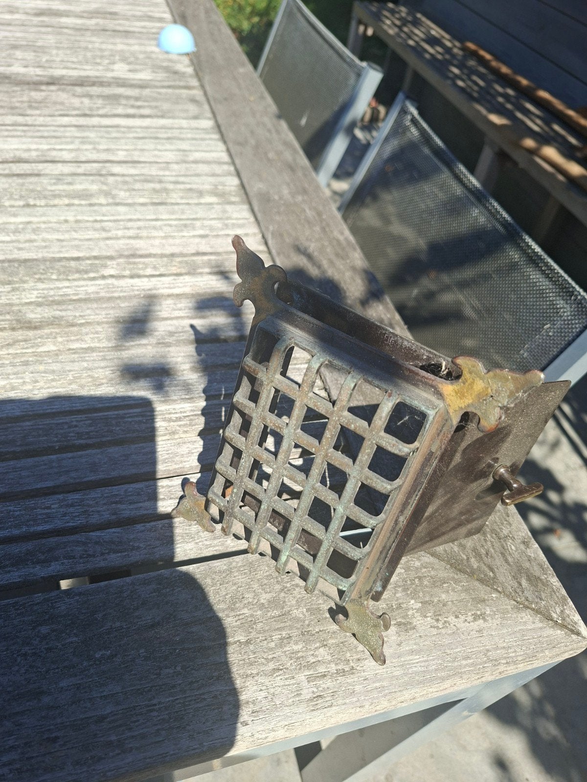 voordeur roosterdeurluik, Doe-het-zelf en Bouw, Ophalen, Gebruikt