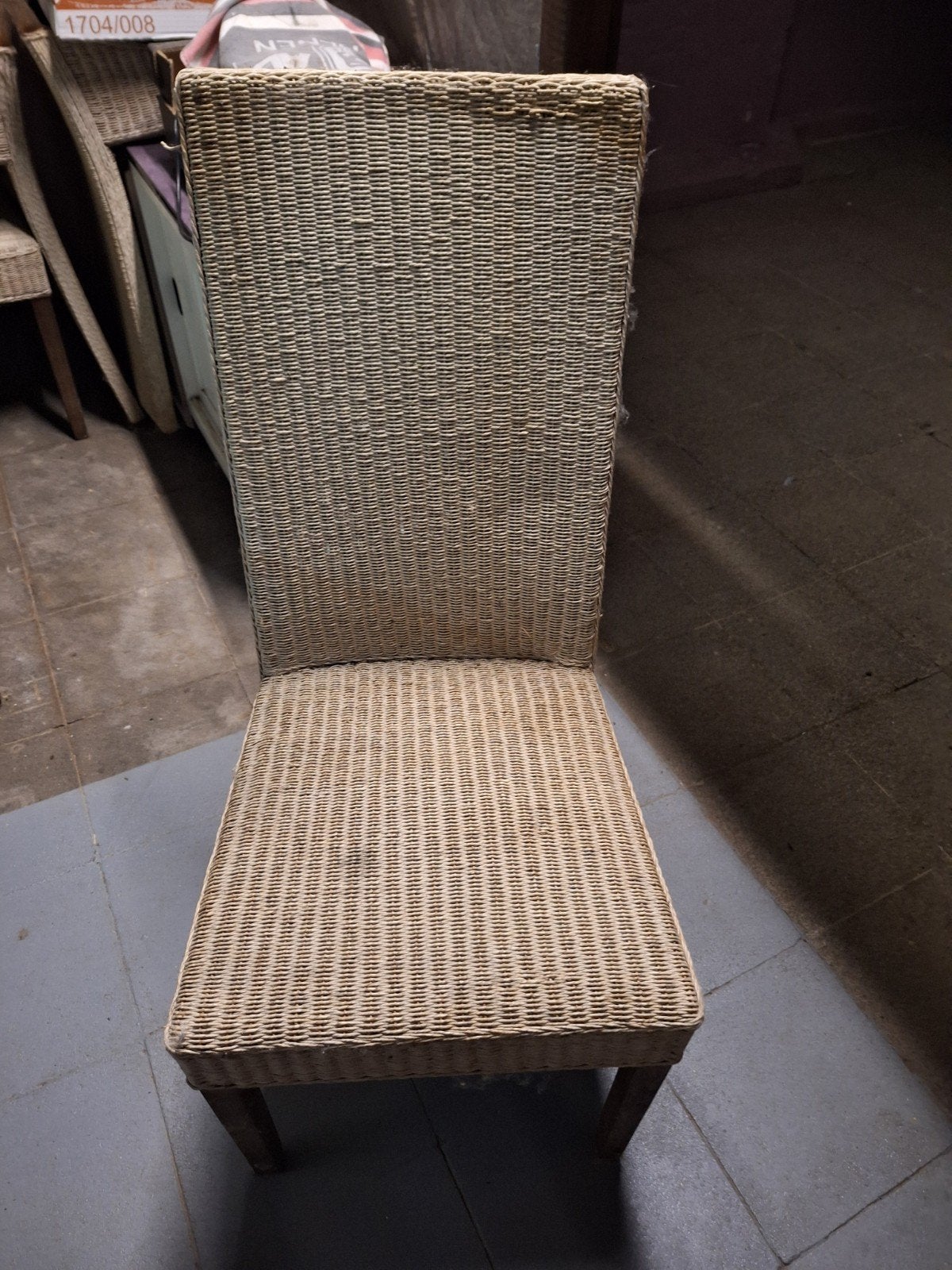 6 rieten tuinstoelen GRATIS, Tuin en Terras, Tuinstoelen, Ophalen