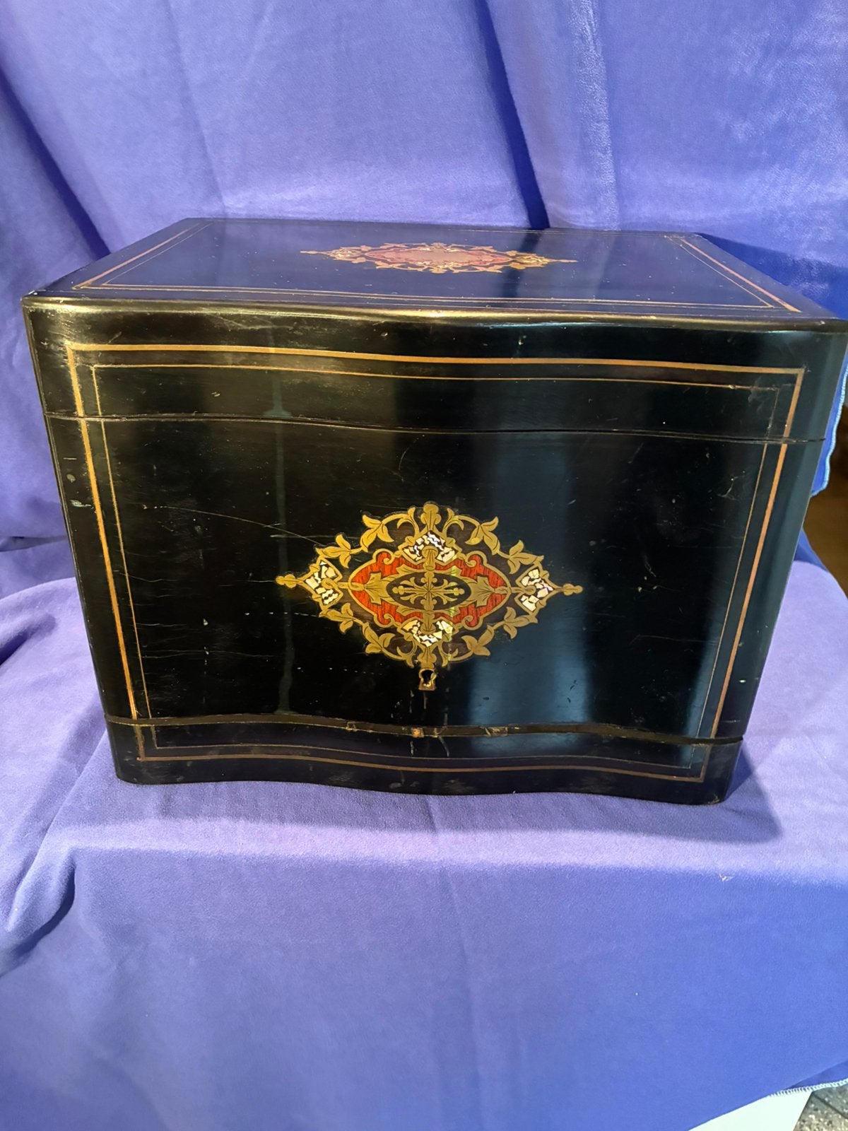 Armoire à liqueur française Napoléon III, Comme neuf, Moins de 50 cm, 5 – 50, Envoi