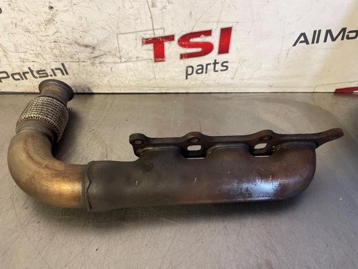 Tubulure d'échappement d'un Audi A6, -, 3 mois de garantie, Audi, Utilisé