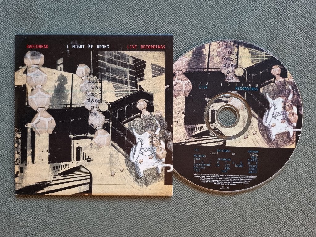 Radiohead – I Might Be Wrong - Live Recordings (UK Promo CD), Ophalen of Verzenden, Alternative Rock, Live-album, Promo